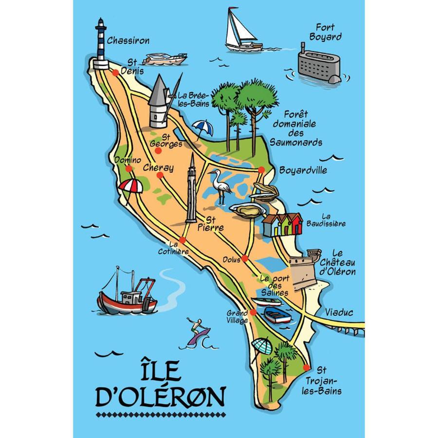 Les Amareyeurs - Ile D'Oleron - Maison Classee 3 Etoiles Avec Piscine - Clim - Velos Le Château-dʼOléron Exteriér fotografie