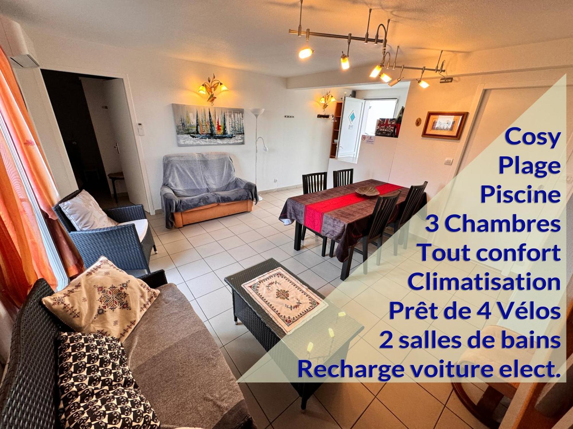 Les Amareyeurs - Ile D'Oleron - Maison Classee 3 Etoiles Avec Piscine - Clim - Velos Le Château-dʼOléron Exteriér fotografie